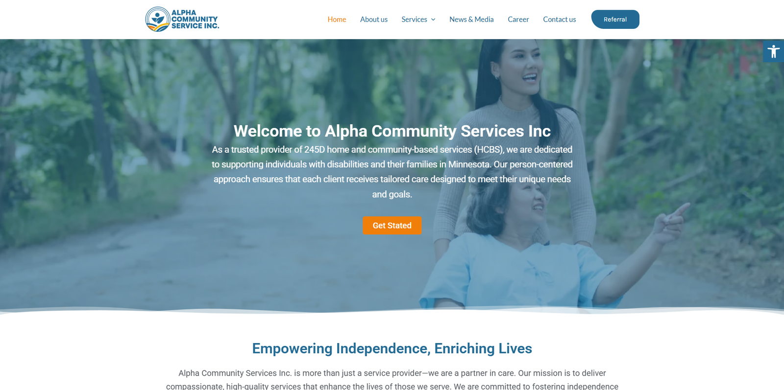 Alpha Community Service Inc